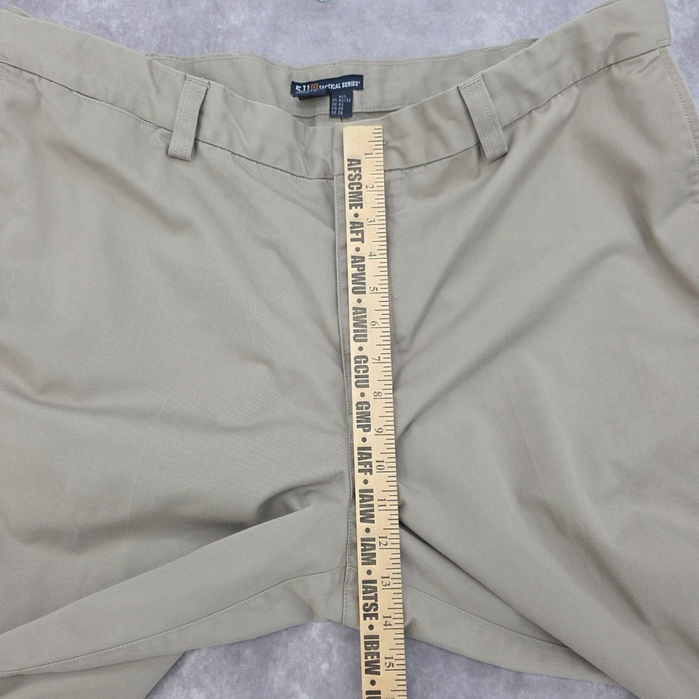 5.11 Tactical Series‎ Mens 42x32 Khaki Covert Casual Pants Tan 74332 Poly Cotton - Picture 10 of 12